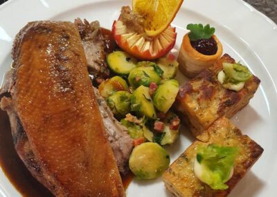 Martha's finest Catering Weihnachtsmenü Ente