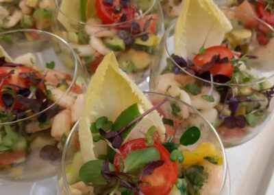 Martha's finest Catering Salat im Glas